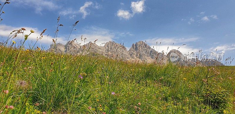 Costabella和point man mountains - Val di Fassa - Dolomites